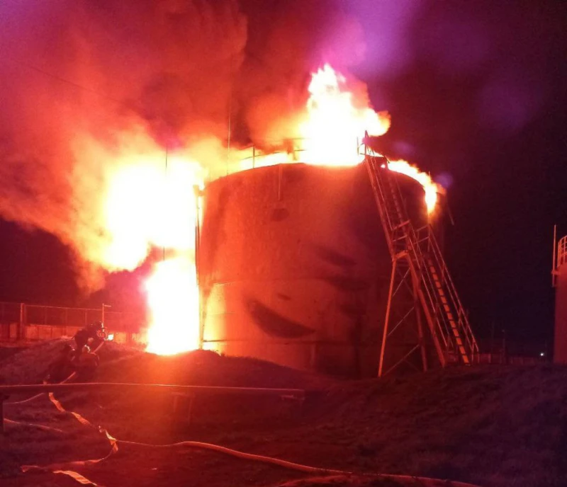 ВСУ са атакували руска нефтена база в Луганск