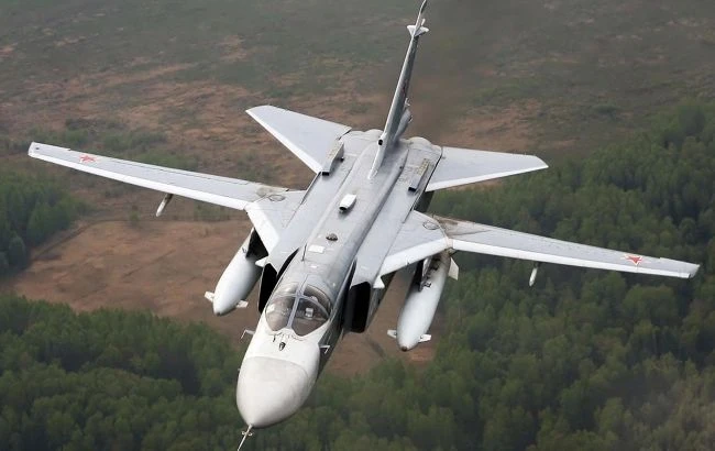 ВСУ унищожиха руски бомбардировач Су-24М край Змейни