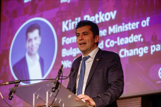 Съпредседателят на Продължаваме промяната Кирил Петков взе участие в годишната