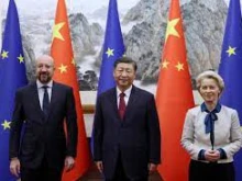 Си Дзинпин каза на европейските лидери, че иска Китай да е "ключов партньор" в търговията