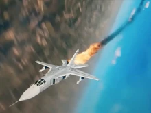 Украинските ВВС са свалили руски бомбардировач Су-24 над Черно море