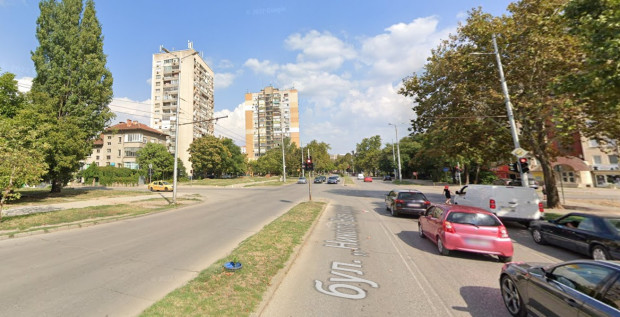 TD 13 години булевард в Пловдив е без хоризонтална маркировка С