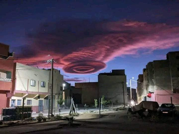 Заснети са уникални облаци преди няколко часа в Мароко разбра Plovdiv24 bg  Снимки