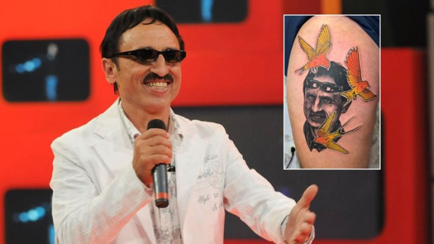 Луд фен си направи татуировка на Милко Калайджиев Почитателят на