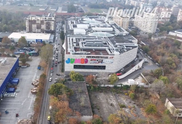 TD На 3 ия етаж на паркинга на мол Пловдив Плаза от