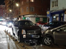 Катастрофа в центъра на София, има задръстване