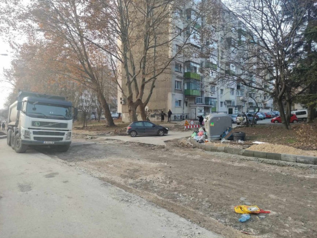 Строителство в района на улица Подвис във Варна предизвика недоволството