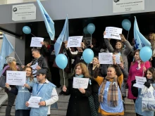 Социални работници излязоха на протест в Пловдив, заплатите им са обидно ниски