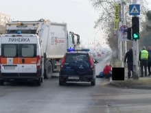 Камион на "Чистота" уби жена в Пловдив