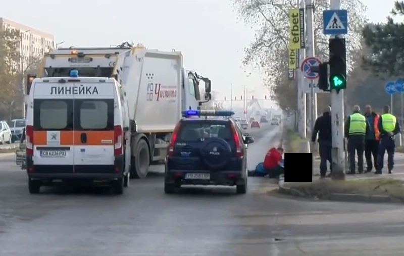 Камион уби жена в Пловдив