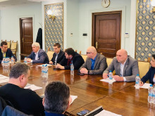 Васил Терзиев проведе среща с представители на КНСБ и КТ "Подкрепа"