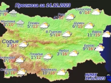 Облаци и дъжд, но и относително високите температури ни очакват днес