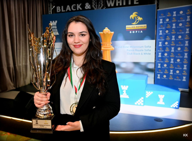 Виктория Радева европейска отборна шампионка по шахмат за жени с
