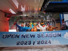 Новият шестседалков лифт в Пампорово даде старт на сезона с първия си оборот