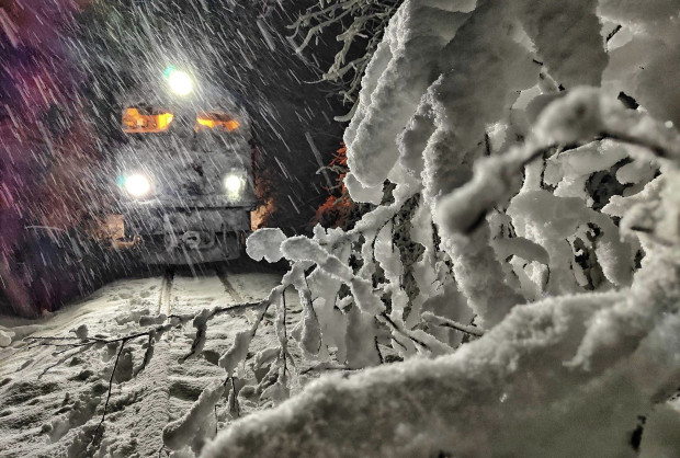 Photo of Le chemin de fer à voie étroite des Rhodopes est tombé dans le piège hivernal