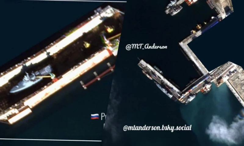 Русия крие "най-страшните" си кораби в пристанището на Новоросийск