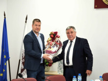 Кметът Живко Тодоров представи екипа си на ректорското ръководство на Тракийския университет