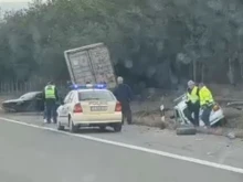 Шофьор от Белащица едва не уби полицаи на АМ "Тракия"