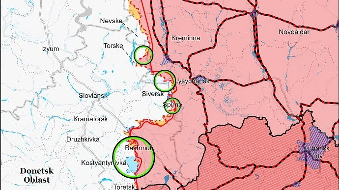 ISW: Позиционни боеве се водят по цялата линия на съприкосновение между руснаци и украинци