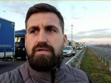 Евродепутатът Андрей Новаков протестира: Тръгна на нощно пътуване с камион заради отказа за Шенген