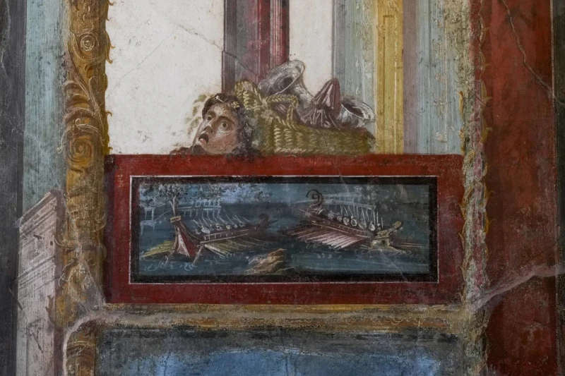 Нов проект в Помпей възражда антични техники за боядисване на текстил отпреди избухването на Везувий