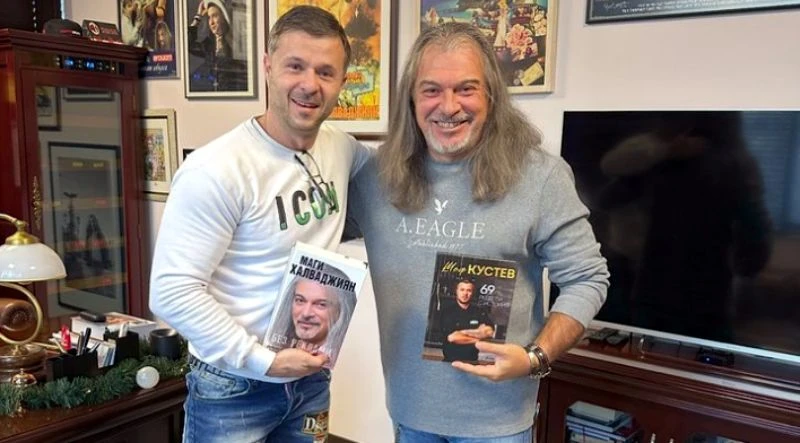 Шеф Кустев и Маги Халваджиян си стиснаха ръцете