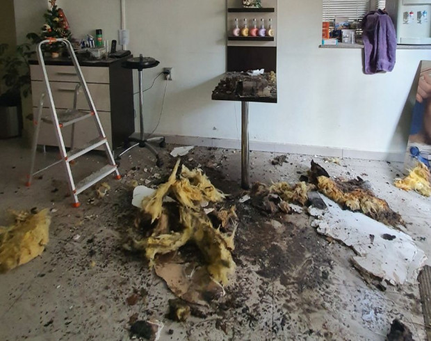 </TD
>Пожар възникна във фризьорски салон в центъра на Пловдив, научи
