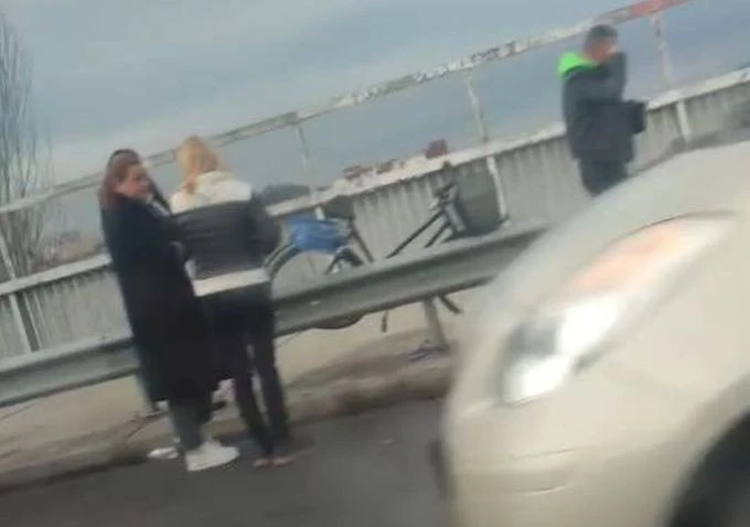 Инцидент с колоездач на надлез "Родопи"