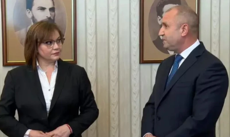Нинова съжали за Радев