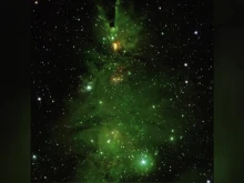 НАСА с поздрав за настъпващото Рождество Христово - специалисти от космическата агенция публикуваха изображение на елха в звездното небе