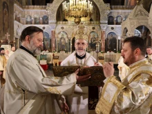 Празнично богослужение за Бъдни вечер в Патриаршеската катедрала "Св. Александър Невски"