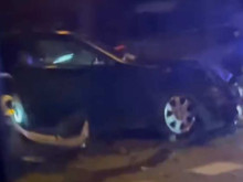 Катастрофа в празния град: Два автомобила се удариха в София