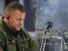 Залужни: Повече от 150 ракети, дронове и бомби са използвали руснаците за масирания си удар по Украйна