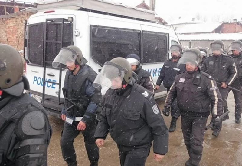Почерня от полиция в наш град