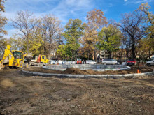 Напредва ремонтът на първия парк в Пловдив
