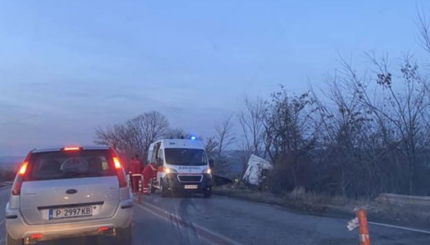 Шофьор на турски ТИР е загинал при катастрофа по пътя