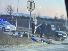 Появи се видео от катастрофата със загинал моторист в Пловдив