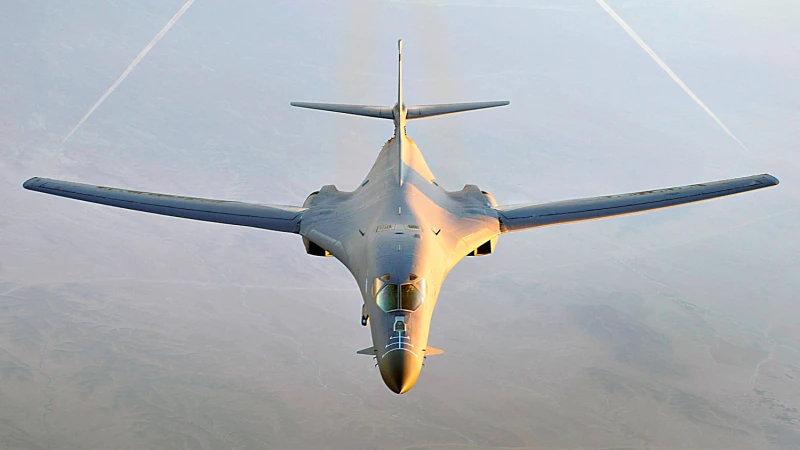 В САЩ се разби стратегически бомбардировач B-1 Lancer