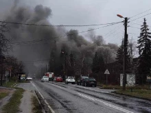 Складово помещение гори в района на село Жиленци