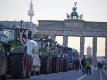 Протест на фермери в Германия: Хиляди трактори блокираха трафика в Берлин