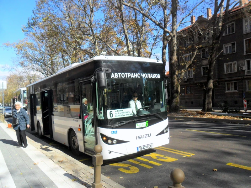 Автобусите по линия 6 в Пловдив отиват при друг превозвач