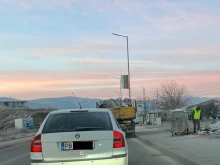 Голяма тапа в южната част на Пловдив заради камион на "Чистота"