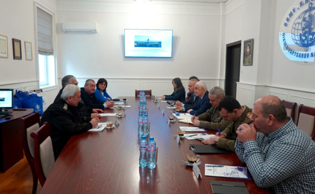 Заместник-министърът на отбраната – генерал-лейтенант о.р. Атанас Запрянов, посети ВВМУ