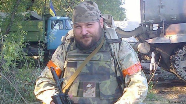 Бившият ротен командир на украинския националистически батальон Айдар“ Евгений Дикий