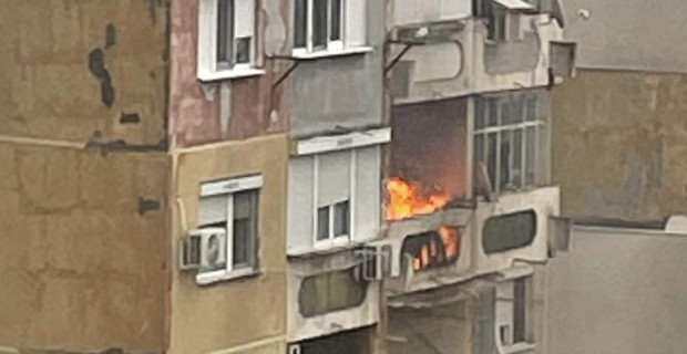 TD За пожар в жилищен блок в Пловдив научи Plovdiv24 bg Той е