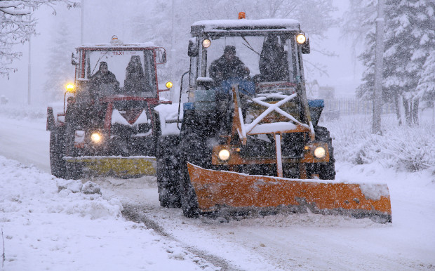 </TD
>Проходима при зимни условия е републиканската пътна мрежа в Благоевградска