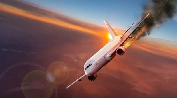 Самолет на индийска компания, пътуващ за Москва, се е разбил