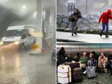 Силна буря отмени 200 полета