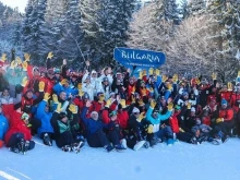 Множество участници на първата Еврокупа в паралелния сноуборд в Пампорово