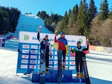 Отлични - две призови места за България от Европейската купа по сноуборд